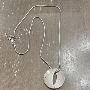 Silver necklace